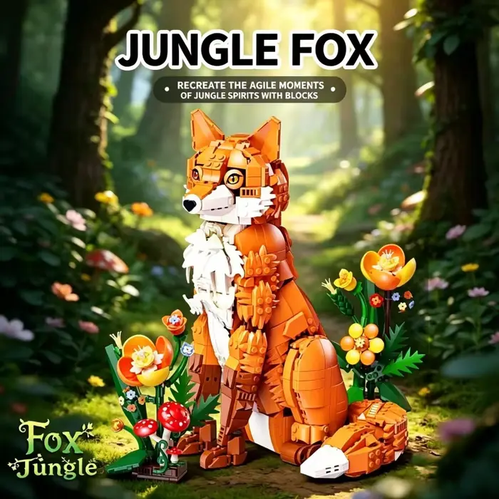 Ensemble de blocs de construction Forest Fox