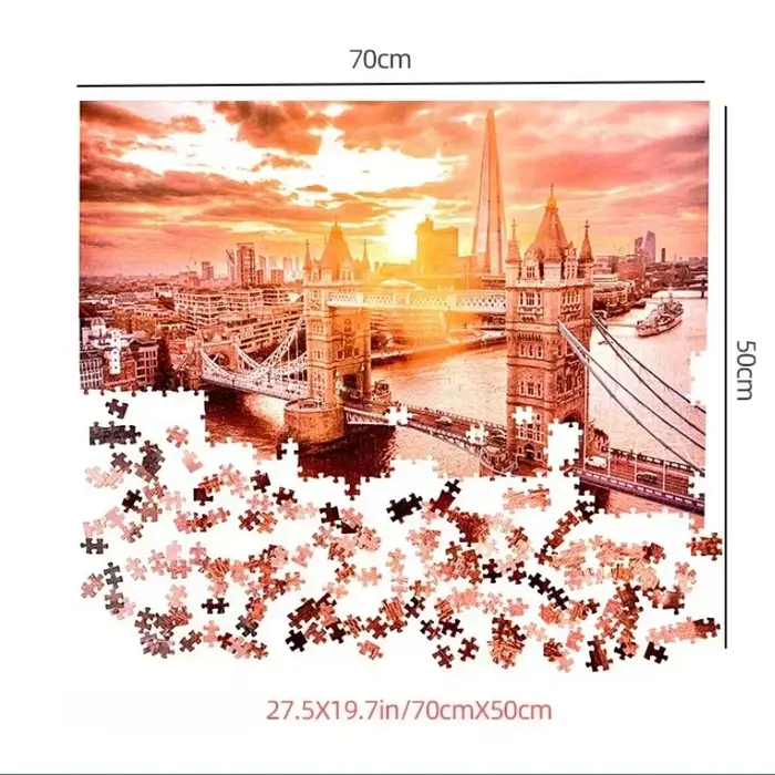 Puzzle de 1000 pièces 70*50CM pour adultes