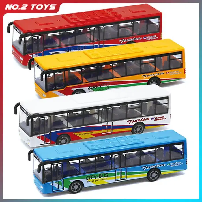 Bus de Simulation en alliage de 15CM
