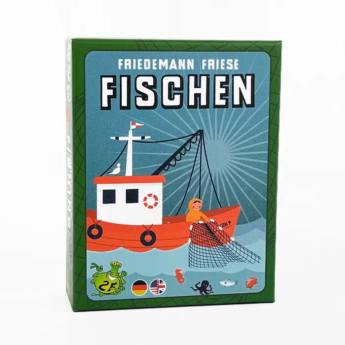Jeu de société – PÊCHE, jeu de cartes portable pour fêtes en famille avec guide en anglais et en all