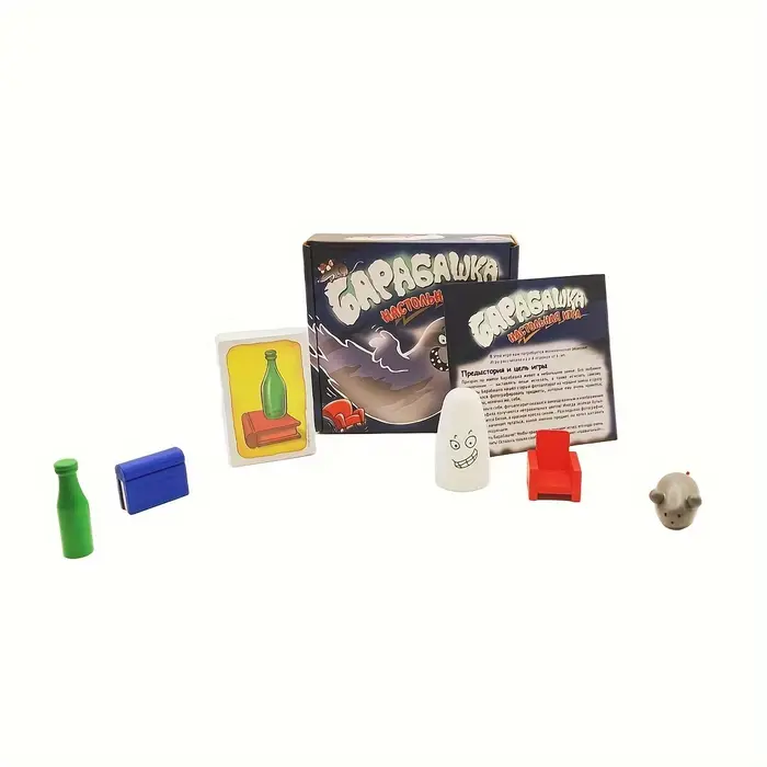 Jeu de société Barabashka Geistesblitz pour le développement personnel, apprentissage, jeu de fête et d'entreprise, style de vie et jeu de rôle