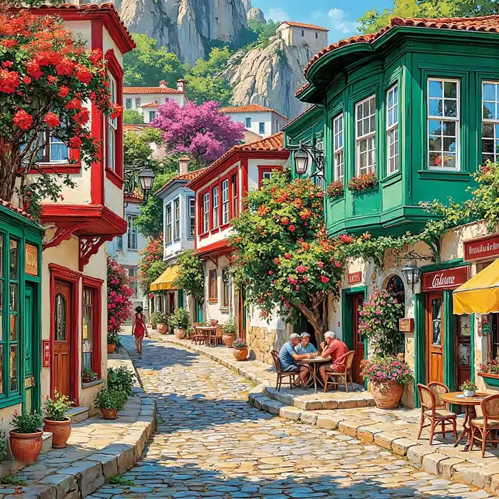 Puzzle de 500/1024 pièces Paysage Urbain et Bâtiments