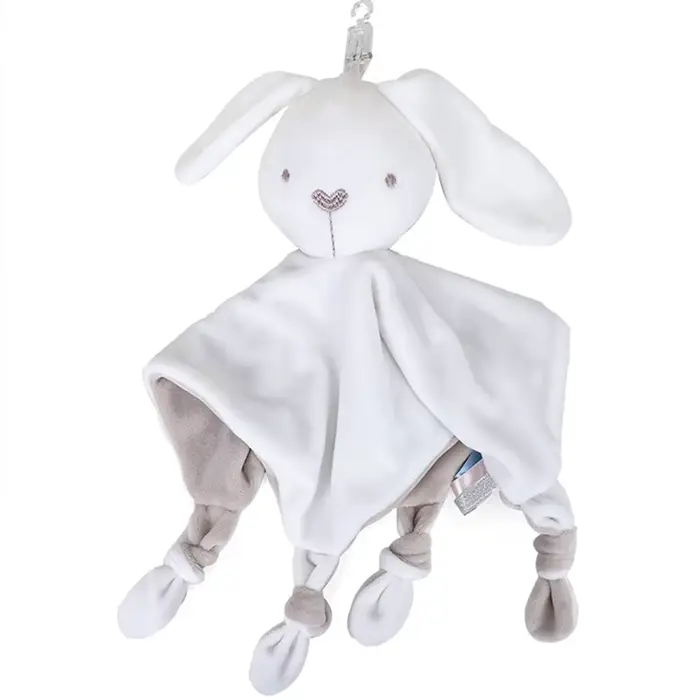 Jouets pour bébé de 0 à 12 mois, serviette douce pour apaiser, animaux en peluche, jouet de couette,