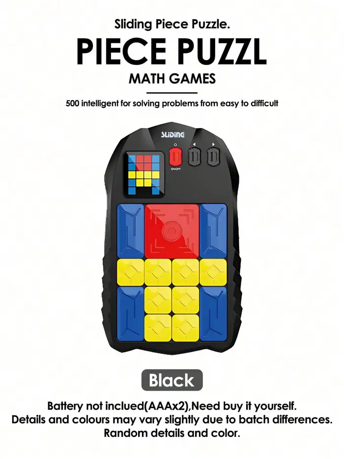 Jeu de puzzle magnétique Huarong Road à plus de 500 niveaux, jeu de puzzle pour enfants, entraînemen