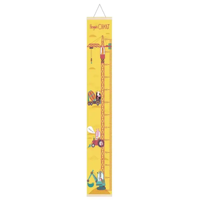 Règles de mesure de hauteur pour enfants, tenture murale, avec cadre, tableau de mesure de hauteur e