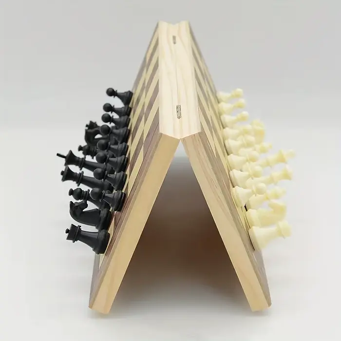 Jeu d'échecs pliant magnétique