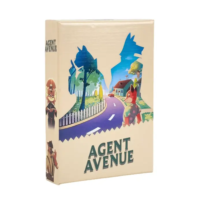 Jeu de cartes – Agent Avenue, nommé aux SDJ Awards 2025, jeu de société familial amusant pour adulte