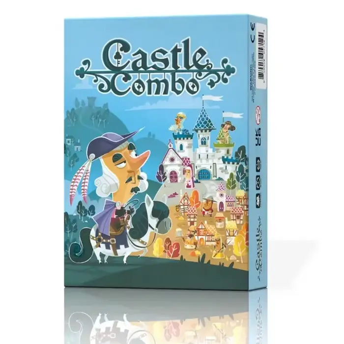 Nouveau jeu de société de stratégie Combo Château 2026, jeu de table médiéval avec effets instantané
