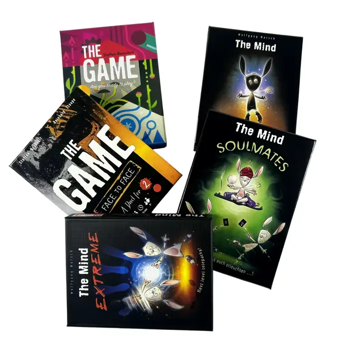 Le jeu de cartes The Mind | L'Extrême de l'Esprit | Les Âmes Sœurs | Le jeu