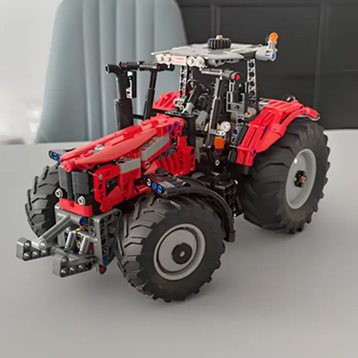 1137 pièces MOC Massey Ferguson Tracteur Modèle Technique Blocs de Construction Jouet à Assembler Ca