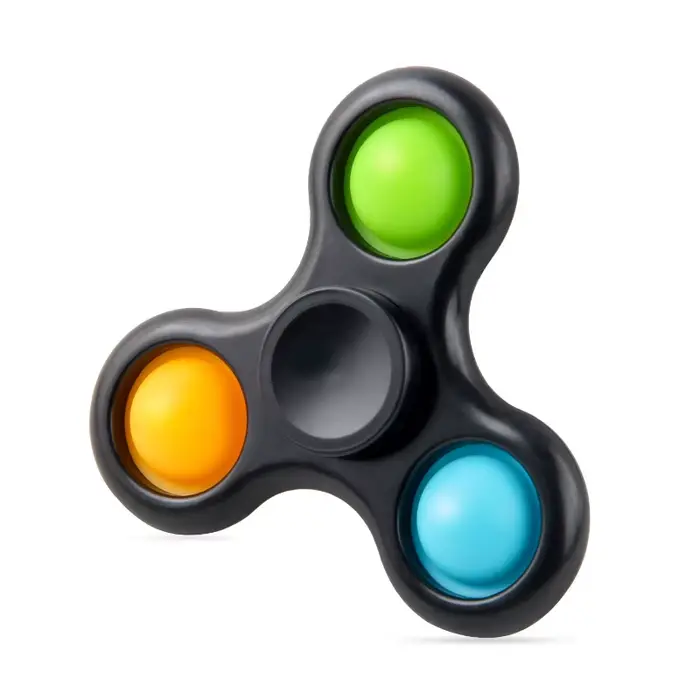 Nouveau Fidget Spinner jouets main doigt multicolore Spnining haut soulagement du Stress décompressi