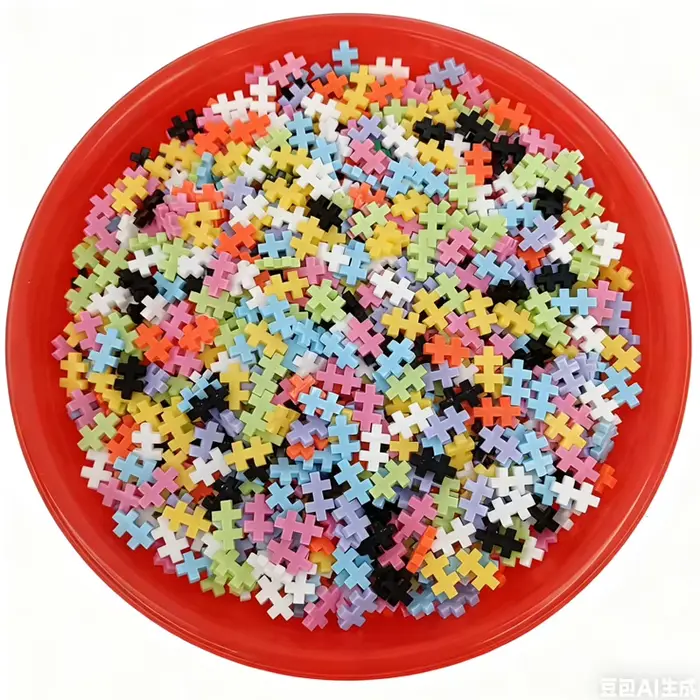 500/1000 pièces blocs de construction Pack ville briques classiques Plus