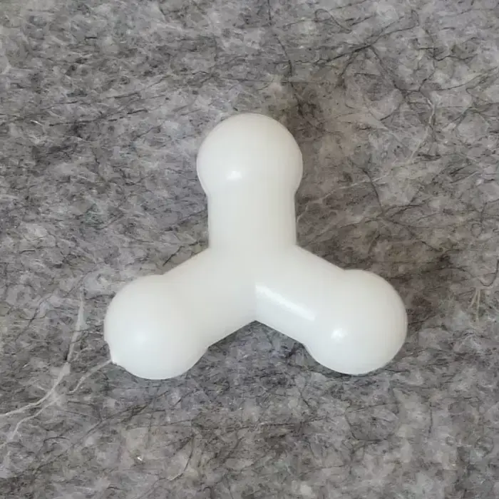 Perles squelettes en plastique blanc pour accessoires de poupée variées dimensions pour créations personnalisées occassions spéciales