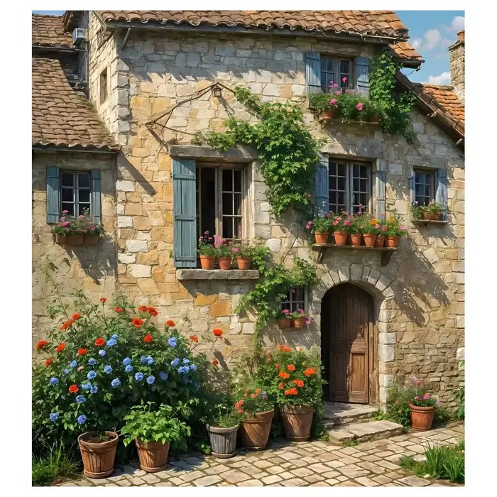 Puzzles de 500/1024 pièces Thème Serre Végétale – Jeux d'activités familiales relaxants pour le salo