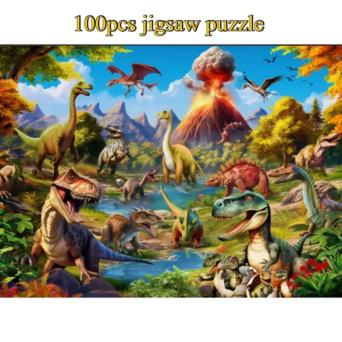 Puzzle en papier pour enfants de 38x25 cm