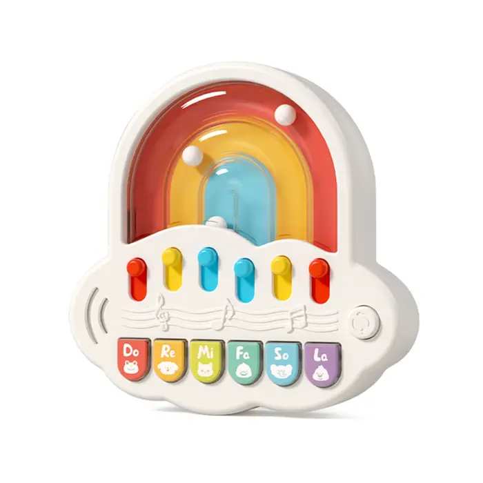 Mini Piano Musical Nuage Cartoon - Jouet Éducatif pour le Développement de la Petite Enfance. Dispon