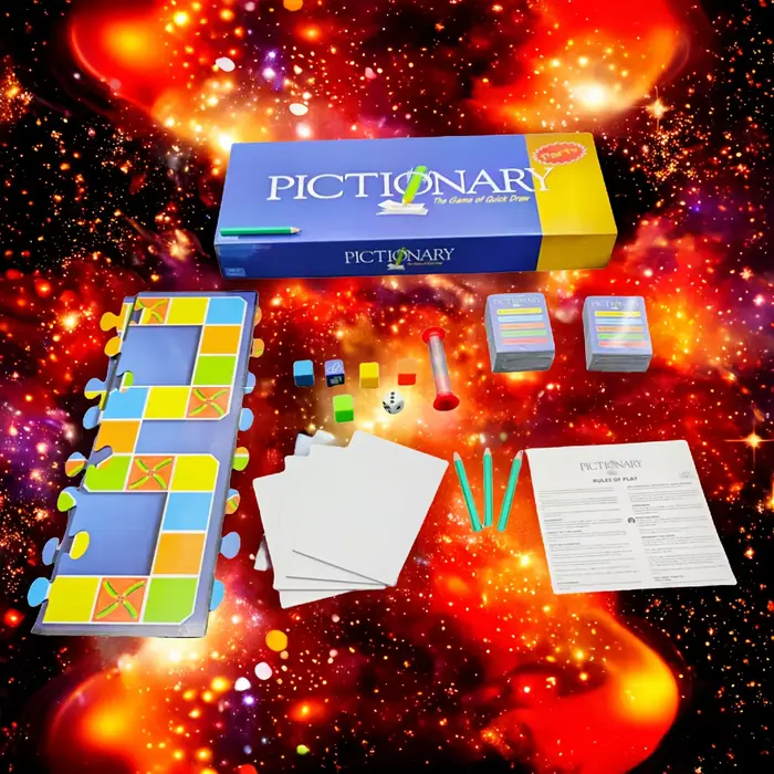 Jeu de cartes Pictionnaire Version Fête pour parties festives et rassemblements amusants occasions spéciales adolescents et adultes
