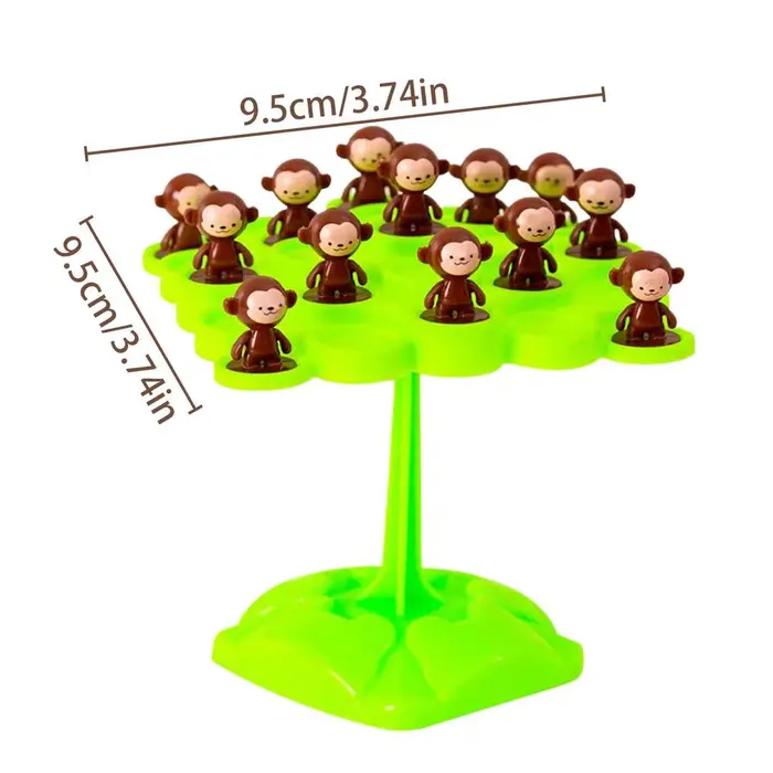 Jeux d'empilage d'arbre d'équilibre de singe, jeu de société interactif Parent-enfant, jouet d'entra