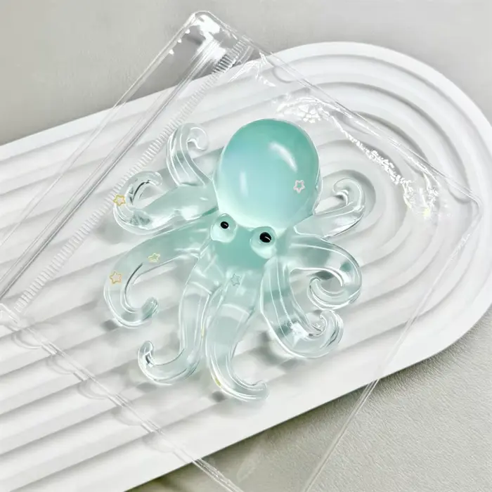 Jouet sensoriel pieuvre scintillante multicolore, sûr, non toxique, anti-stress, anti-anxiété, pour 
