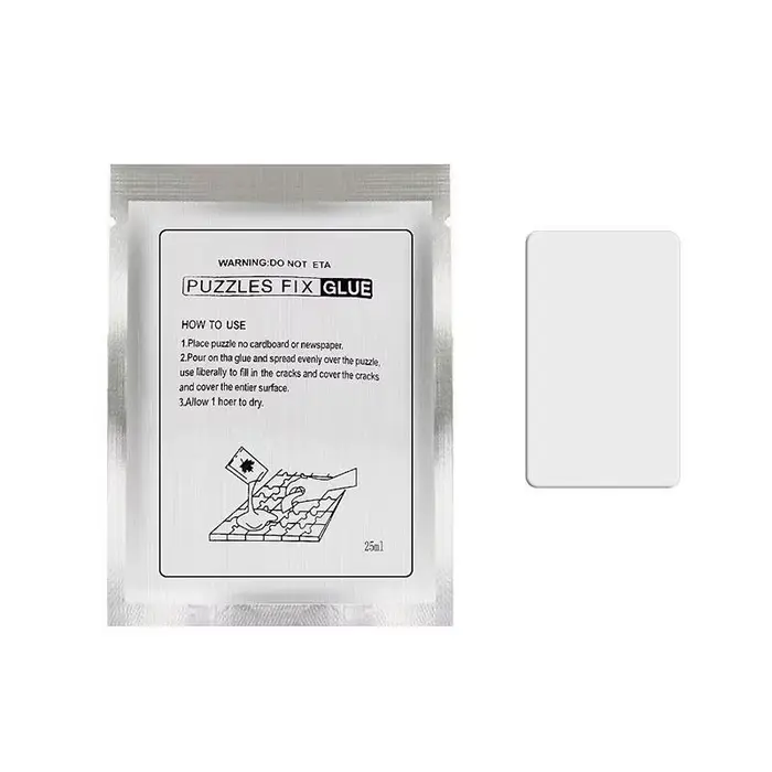 Colle pour Puzzle avec grattoir, 25ML/60ML, sécurité transparente, sans goût, dessin diamant, bricol