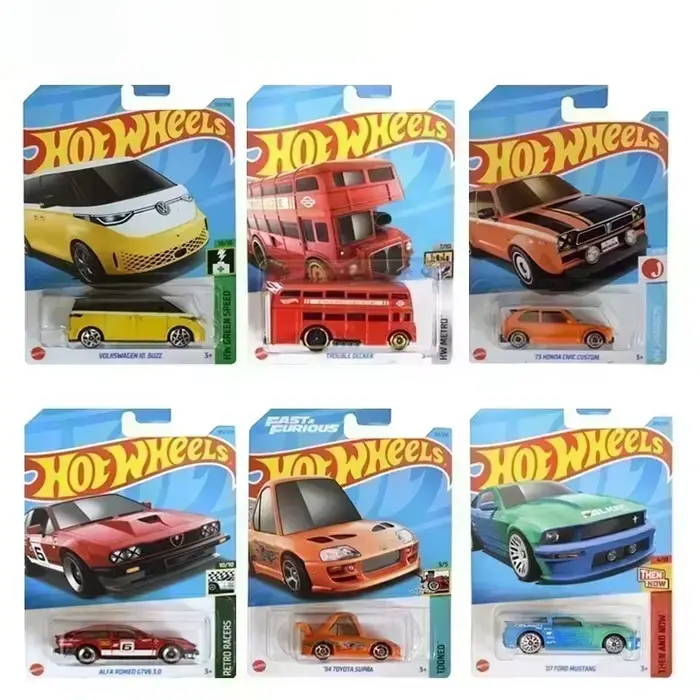 Hot Wheels – Rail de circulation de voiture en métal moulé sous pression, 1:64, Nissan, Porsche, Toy
