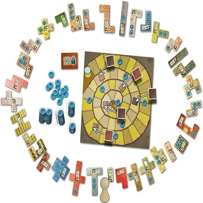 Jeu de société de combat en Patchwork