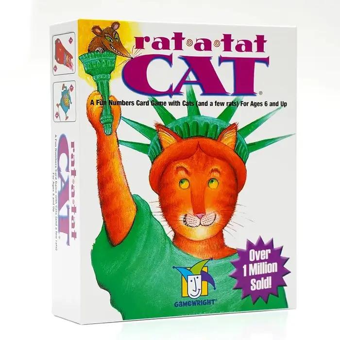 Jeu de cartes Rat A Tat Cat, 2 à 6 joueurs, jeux de société familiaux, jeu de stratégie et de mémoir