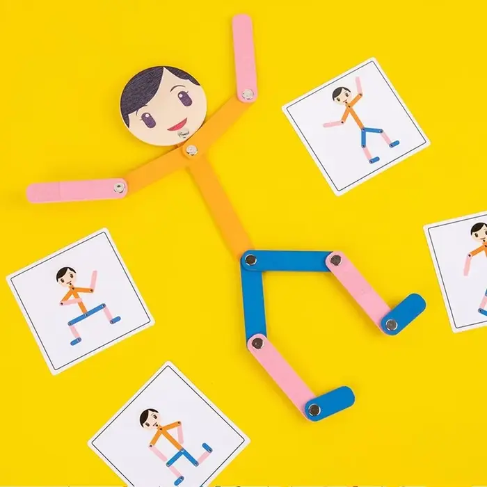 Puzzles en bois sportifs pour enfants développement moteur et cognitif occasions spéciales 3-6 ans Chriyungel