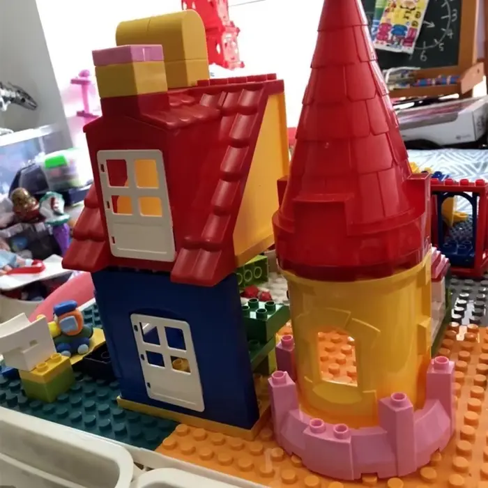 Grands blocs de construction pour château de princesse