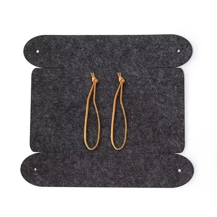 Grand panier de rangement en feutre rectangle pliable pour jouets et rangement de bureau, 100kg capacité, idéal pour vêtements sales, maquillage, organisateur multifonctionnel pour maison et bureau