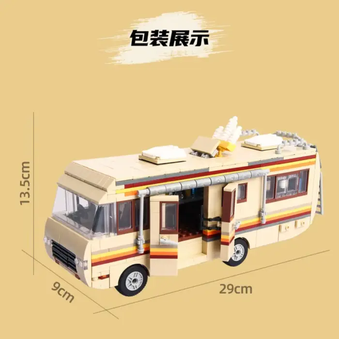 986 pièces technologie Breaking Bad blocs de construction jeu de film Bus véhicule recueillir modèle