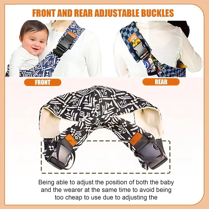 Porte-bébé Portable, accessoires pour tout-petits, sangle multifonctionnelle, sac pour nourrissons, 