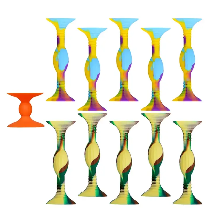 Ensemble de jeu de lancer à ventouse intérieure et extérieure avec fléchettes POP de couleurs mélangées pour familles et amis, idéal pour les occasions sociales, jeux de précision et compétitions amicales