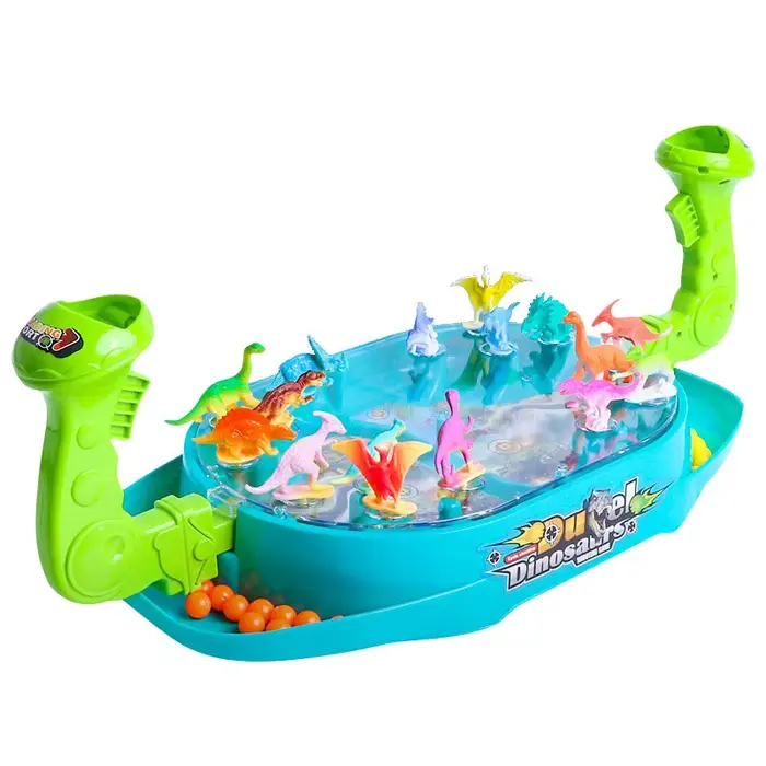 Catapulte de combat à deux joueurs pour enfants, jeu de société dinosaure, catapulte de flipper, jou