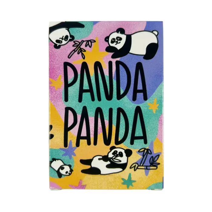Jeu de cartes Panda Panda 2026 – Édition anglaise – Jeu de société de cartes à jouer pour fête et pu