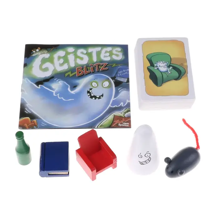 Jeu d'intérieur de fête en famille Ghost Blitz pour parties rapides et amusantes occasions spéciales enfants et adultes