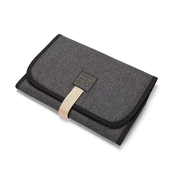 Tapis à langer imperméable à l'eau, tapis de jeu pour bébé, Portable, pliable, lavable, Compact, voy