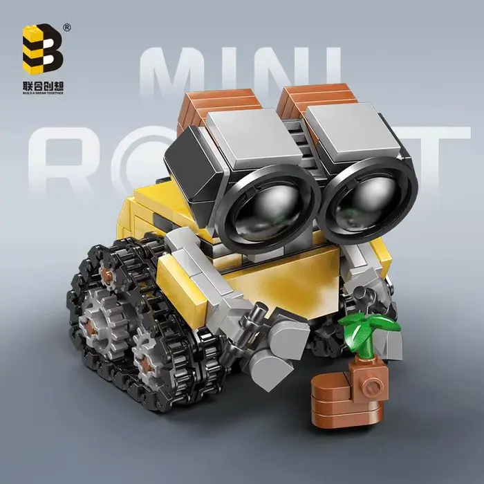 Kit de blocs de construction Wall-E, modèle de film Moc, assemblage de Robot, figurine de Science-Fi