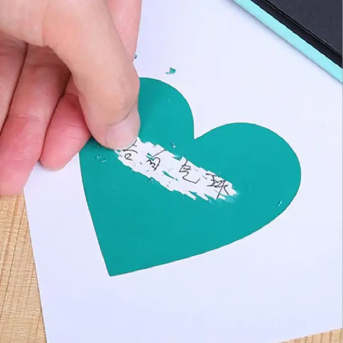 Autocollants de scrapbooking multifonctionnels avec motifs de cœurs dorés et rouges pour bricolage et décoration de projets