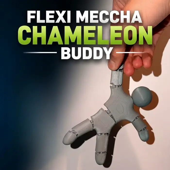 Accessoires de jeu Mecha Chameleon - Jouets en peluche - Le compagnon ultime du caméléon avec des capacités de changement de couleur dynamiques