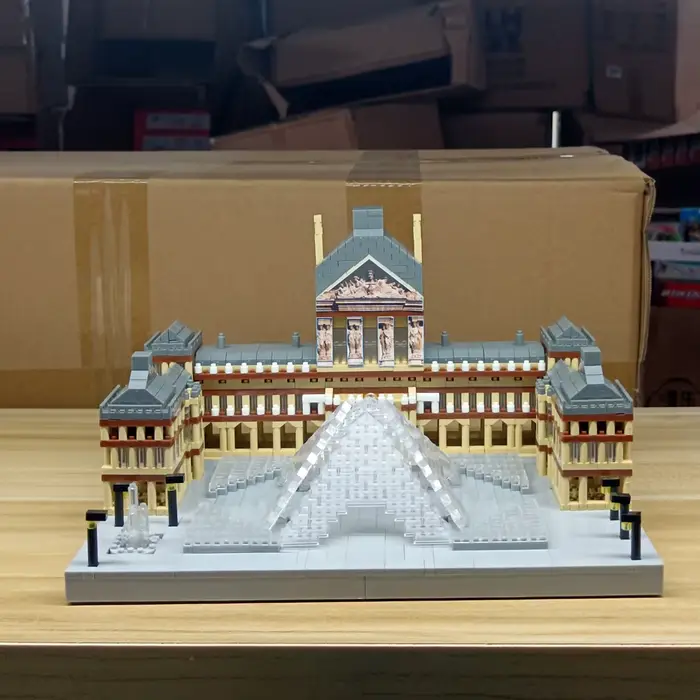 Nouveau Louvre Micro Mini bloc blocs de Construction pour adultes Architecture jouets ensembles