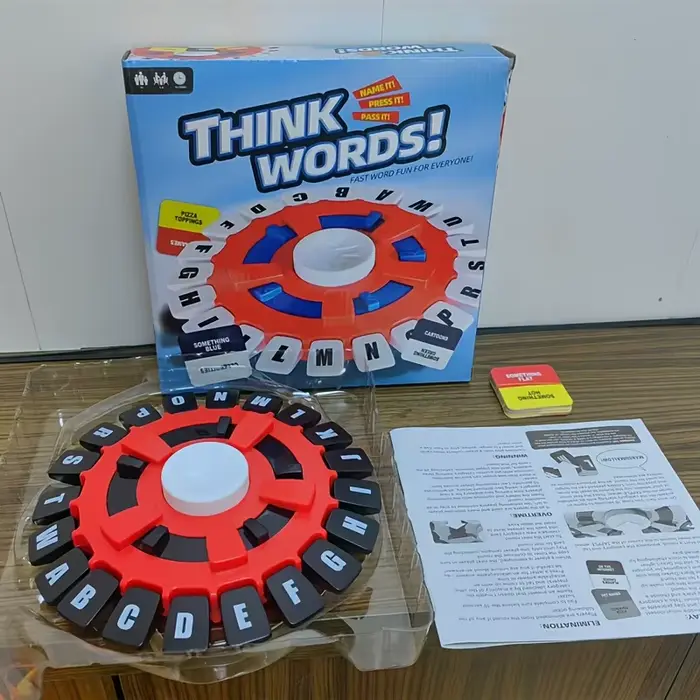 Jouets de société Alphabet, jeux de société éducatifs, jeux de cartes de stratégie interactives pour