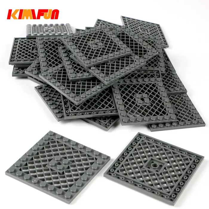Blocs de construction d'assemblage de Puzzle, 100 g/paquet, pièces de panneau de grille 8x8, assembl