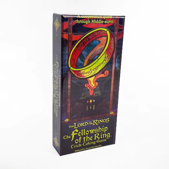 The Fellowship of the Ring Trick-Taking Game - Jeu de cartes coopératif pour 1 à 4 adultes (à partir de 14 ans)