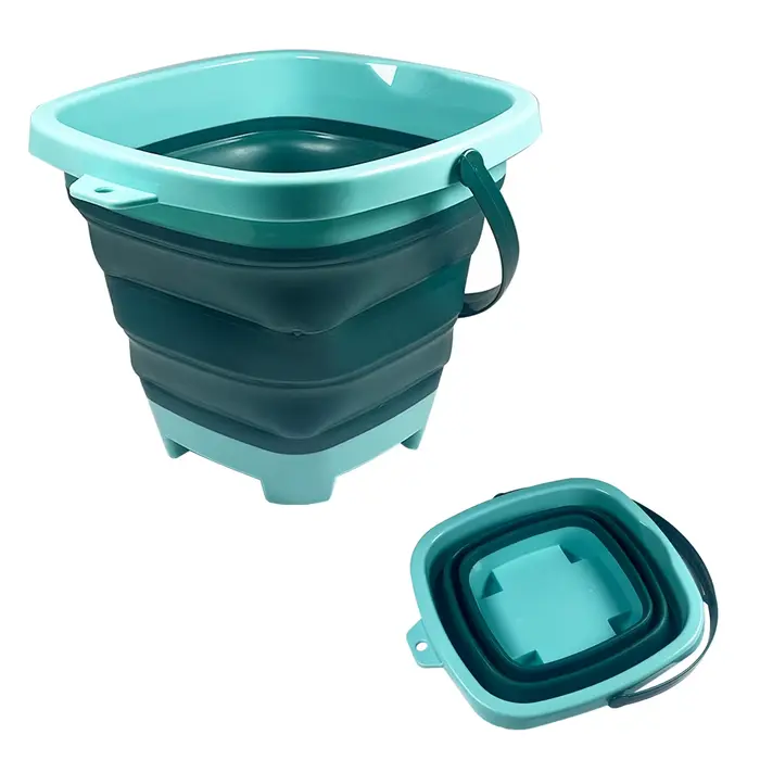 Jouet de sable de plage pour enfants, petit seau d'eau extensible avec fonctions multiples et portab