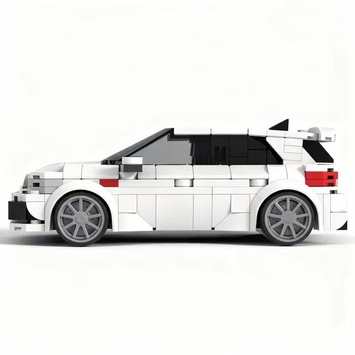 338 pièces MOC City Champions Golf GTI Clubsport 5 Modèle de blocs de construction Jouet Architectur
