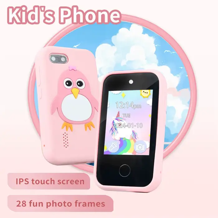 Téléphone jouet intelligent pour enfants avec caméra
