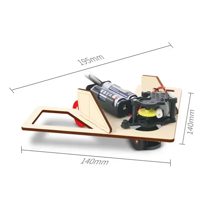 Bricolage évitement d'obstacles voiture Robot expérience scientifique technologie école primaire étu