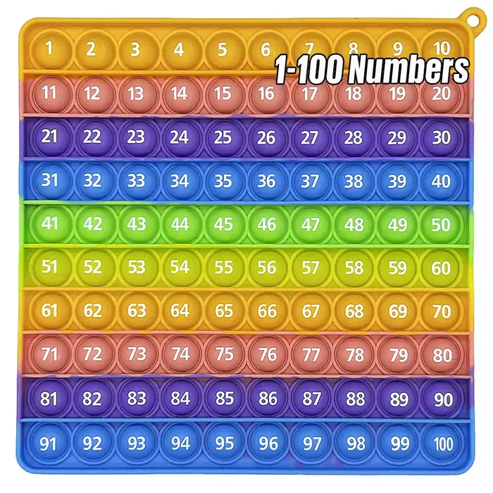 Apprendre 1-100 chiffres chiffres chiffres jouets de comptage jeux de mathématiques, manipulateurs d