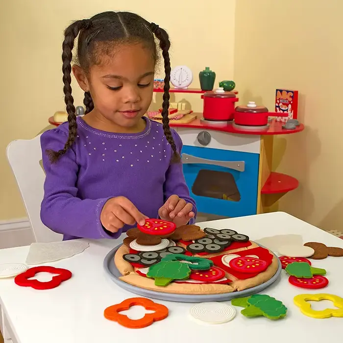 Simulation de Pizza pour enfants